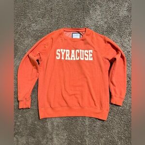 Vintage NCAA Syracuse University “triple orange” sweatshirt 00s size xl